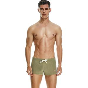Pantalon de bikini doux pour hommes Short en maille soyeuse pour hommes Pantalon de pyjama fendu sur le côté Bas Vêtements de nuit Sous-vêtements 175 180cm - Product Image 4