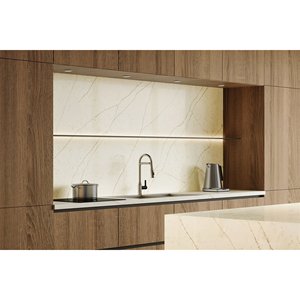 Encimeras de Cuarzo para Baño y Cocina Personalizadas Prime Core, Encimeras de Carrara Calacata Ecológicas Resistentes al Fuego con 1 Año de Garantía - Product Image 3