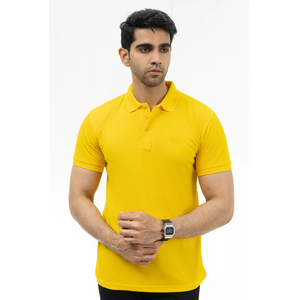 Kadia Men's Solid Maroon Cotton Pique for <b>Shirt</b> Short Sleeve <b>Gothic</b> Breathable Knitted Regular Fit Front Logo 180g - Product Image 4