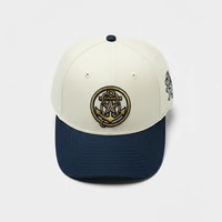 Casquette de baseball vintage unisexe, logo personnalisé, motif Argyle, 6 panneaux, fabriquée au Vietnam, toile, décoration en perles, argent, cuivre
