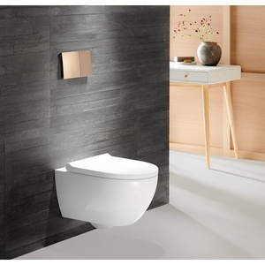WC suspendu Geberit ACANTO à chasse profonde avec TurboFlush et WCS KeraTect - Articles de salle de bain et sanitaires - Product Image 4