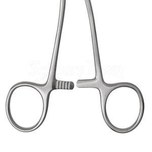 Pinzas de sujeción de hueso Dingman, mordazas dentadas angulares de 7,5 pulgadas con ranura, dientes afilados, abrazadera quirúrgica ortopédica de acero inoxidable - Product Image 5