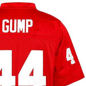 เสื้อฟุตบอลสไตล์อเมริกันวินเทจสำหรับผู้ชาย ตัดเย็บโดยผู้ผลิตตามสั่ง ทรงโอเวอร์ไซส์ คอวี ผ้าตาข่าย ตัดเย็บด้วยเทคนิคการตัดอัตโนมัติ - Product Image 4