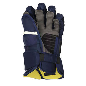 High Quality Leather Lacrosse Gloves with Adjustable <b>Wrist</b> Strap and Lightweight Design for Youth & Adult Team Practice - Product Image 3