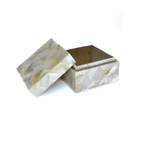 Boîte à bijoux MOP faite à la main forme rectangulaire taille personnalisée conception de nacre meilleure boîte à bijoux de vente - Product Image 6