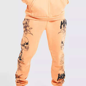 Chándal de Invierno para Hombre, 100% Algodón, Ligero, Transpirable, Bordado, Casual, al por Mayor, Precios de Mayoreo - Product Image 2