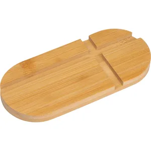 HAILEY Eco-Friendly Bamboo <b>Tablet</b> <b>Stand</b> Presentation Gadgets - Product Image 3