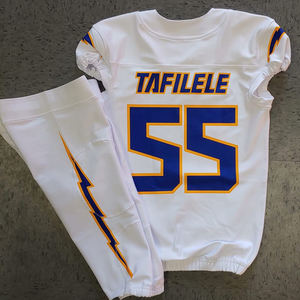 Uniformes de Club Escolar de entrenamiento con camiseta de fútbol con logotipo personalizado al por mayor y uniformes de fútbol americano sublimados personalizados para hombres - Product Image 4