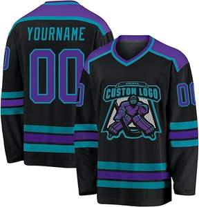 เครื่องแบบฮ็อกกี้น้ำแข็งไซส์พิเศษสำหรับผู้ใหญ่เครื่องแบบฮ็อกกี้น้ำแข็งออกแบบโลโก้ของคุณเอง - Product Image 1