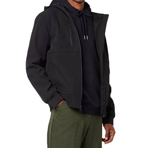 Chaqueta de invierno Softshell para hombre de estilo callejero de fabricante directo Lona de alta calidad con precios de logotipo personalizado - Product Image 6
