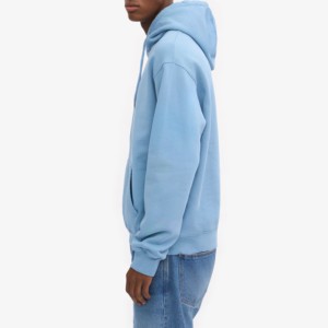 เสื้อฮู้ดและสเวตเตอร์ของผู้ชายเสื้อสเวตเตอร์สีพื้นขนาดใหญ่345 GSM โลโก้แบบกำหนดเอง - Product Image 3