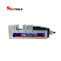Etau de machine stationnaire universel WKV-160D de haute précision avec mécanisme d'intensification hydraulique