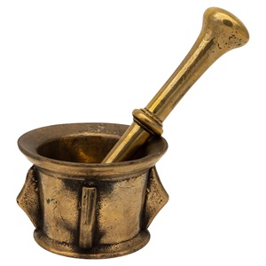 Indian Vendor Wholesale Metal Herb Grinder Mortar for Crushing <b>Pills</b> Herbs Vegetables With Pestle for Grinding - Product Image 6