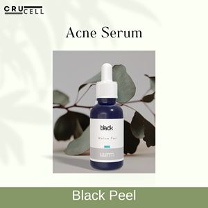 Crucell Black Peel Kit Peel chimique doux pour l'élimination de l'acné et des cicatrices pigmentation Marque privée disponible à usage professionnel - Product Image 2