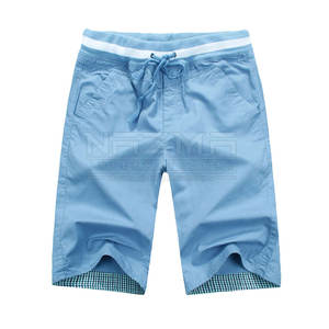 High Street Casual Men's Shorts 100% Algodón Cómodo Patrón sólido Pakistán Hecho Alta calidad Precio barato Contraste de color - Product Image 1