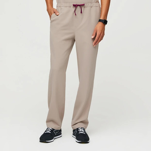 Nouveaux pantalons empilés en spandex extensible au design personnalisé uniformes d'hôpitaux pour infirmières uniformes de combinaison d'allaitement jogger ensembles de gommage pour femmes uniformes - Product Image 2