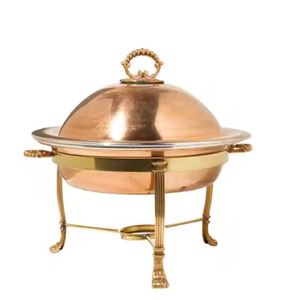 <b>Catering</b> Warmer Chaffing Dish Elegant <b>Table</b> Decorative Food Serving Chaffing Dishes High Quality Food Warmer - Product Image 4