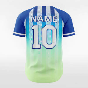 Camiseta de béisbol para hombre, ropa deportiva transpirable, antibacteriana, de secado rápido, 100% de poliéster, Manga corta personalizable - Product Image 3