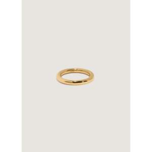 Anillo Bold Pauline Ellipse de Oro Sólido de 14k para Uso Diario - Product Image 1