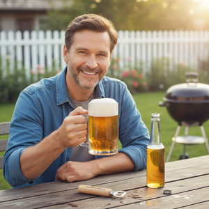 <span class=keywords><strong>Set</strong></span> di <span class=keywords><strong>Bicchieri</strong></span> da <span class=keywords><strong>Birra</strong></span> Pilsner Classici Trasparenti con Logo Personalizzato all'Ingrosso in Confezione Regalo con Apribottiglie in Legno - Product Image 4