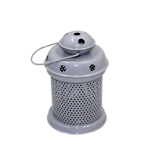 โคมไฟเหล็ก/แก้ว7ดาว7หลุมด้านบน5ดาวสีดำด้านสำหรับตกแต่งคริสต์มาสทำด้วยมือ - Product Image 6