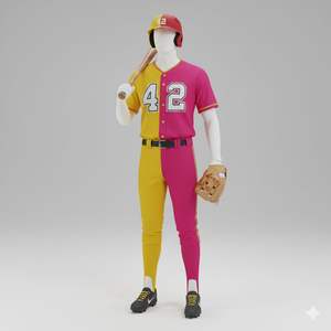 Uniforme de baseball personnalisé de haute qualité, respirant, imprimé numériquement, ensembles de maillot et de pantalon pour les vêtements d'équipe - Product Image 5