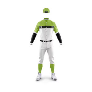 Prix de gros meilleure qualité de fabrication conception personnalisée uniforme de baseball fabriqué au Pakistan uniforme de baseball Offre Spéciale - Product Image 5