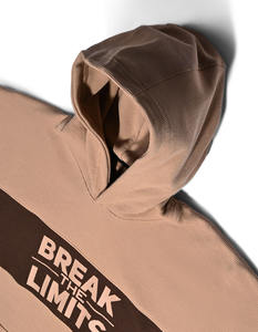 Sweat-shirt à capuche décontracté pour tous les jours, en polaire doux, coupe ample, pull minimaliste, essentiel, moderne, veste à capuche pour le printemps - Product Image 6