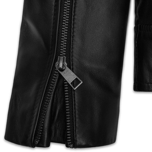 Chaqueta de Cuero de Moda para Hombre, Chaqueta de Cuero Genuino de Cordero, Chaqueta de Cuero Clásica y Elegante para Hombre de Alta Calidad - Product Image 6