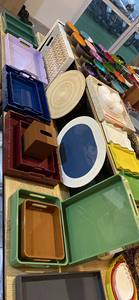 Caja de joyería de laca/caja de pañuelos bandeja de posavasos puede imprimir 3D bonito OEM logotipo personalizado artículo embalaje piezas Color aceptar ODM - Product Image 5