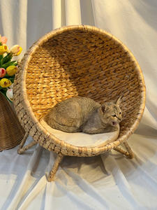 Caliente nueva llegada gato ecológico hogar hecho a mano plegable ratán multifunción cestas de almacenamiento para estilo comodidad sostenibilidad - Product Image 3