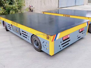 ใหม่ล่าสุดตันรถไฟฟ้าแบบแบนขนาด20ตันรางจ่ายไฟแรงต่ำรถแบน30ตันควบคุมระยะไกลแบบไม่มีร่องรอยรถโอน - Product Image 4