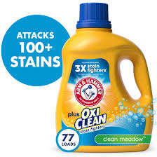 Detergente para Ropa Premium Arm & Hammer Plus OxiClean con Eliminador de Olores, Paquetes de 5 en 1, 42 Unidades - Product Image 4