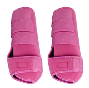 Bottes de cheval en néoprène réglables en Offre Spéciale avec sangle croisée couverture de tendon de course avant et arrière pour produits de soins aux chevaux - Product Image 1