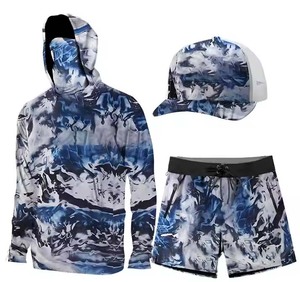 Haute qualité Premium Sublimation complète Maillot de pêche à manches longues Anti-UV UPF 50 + Ensemble de techniques imprimées respirantes - Product Image 2