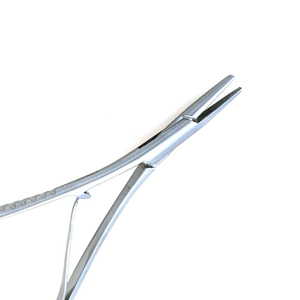 Soporte de aguja Mathieu para ortodoncia Dental, pinzas manuales antiácido de acero inoxidable, agarre de cojín de lujo, posición de 3 mordazas quirúrgicas - Product Image 4