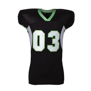 Uniforme de football américain personnalisé en gros respirant grande taille avec nom et numéro d'équipe personnalisés - Product Image 5