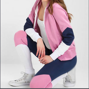 Vente chaude 100% coton femme pull à capuche à manches longues sweat décontracté avec effet de lavage à l'acide conception de Logo personnalisable - Product Image 6