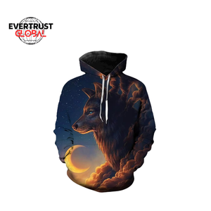 Sudaderas con capucha de algodón 100% para hombre, talla grande, alta calidad, patrón sólido anticontracción, tejido de punto, diseño personalizable, 360g - Product Image 5