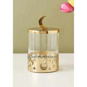 Fancy Canisters Fabulous Designing Kitchen Ware Metal Containers Storage Food <b>Jar</b> Household <b>Spices</b> Canisters by Home Impression - Product Image 2