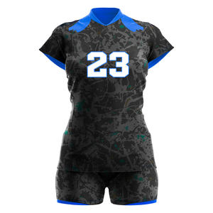 Maillot de volley-ball de haute qualité pour hommes, uniforme de volley-ball respirant conçu sur mesure, uniformes de volley-ball légers et sublimés - Product Image 2