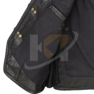 Chaleco de cuero transpirable para hombre, nuevo diseño, demanda de los clientes - Product Image 6
