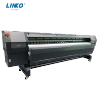 Imprimante éco-solvant Toile Flex Imprimante à jet d'encre grand format pour têtes d'affichage extérieures Machine d'impression 3.2m