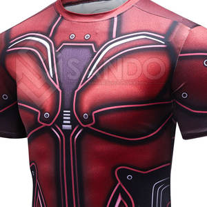 Ropa de verano Hombres Camisetas de sublimación de manga corta Cuello redondo Nueva llegada Camisetas de sublimación - Product Image 6