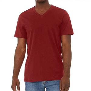 T-shirt biologique unisexe de logo personnalisé de haute qualité T-shirts promotionnels décontractés en tissu usé vierge pour hommes - Product Image 4