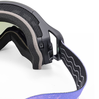 Lunettes de motocross polarisées HUBO HB-31, protection UV 100 %, monture TPU, verres détachables, pour sports de plein air et ski