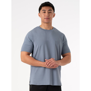 T-shirts pour hommes T-shirts d'extérieur pour hommes Simple bonne qualité Mode Massage antidérapant personnalisé Grande taille T-shirts en coton doux pour hommes - Product Image 6
