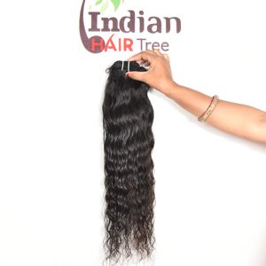 มัดผมมนุษย์สำหรับต่อผมผมแท้จากเวียดนามสำหรับผู้หญิงผิวดำแบบไม่ผ่านกระบวนการจัดทรงตามแนวธรรมชาติของ100% - Product Image 3