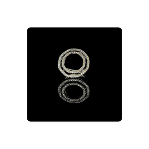 แหวนเพชร CVD สีขาว18kt สำหรับผู้หญิงของสะสมยอดนิยม - Product Image 5