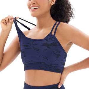 Logo personnalisé Respirant 2 Pièces Sport Yoga Gym Set pour Femmes Leggings Taille Haute et Soutien-Gorge Ajustable Grande Taille Workout Essentials - Product Image 3